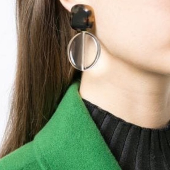 Rachel Comey Jewelry - Rachel Comey tortoise arc earrings